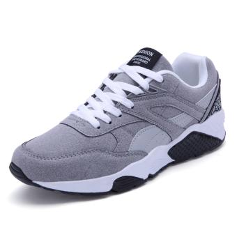 Fashion sneakers, street leisure series of shoes, men's Fashion, damping chang run shine(grey) - intl  