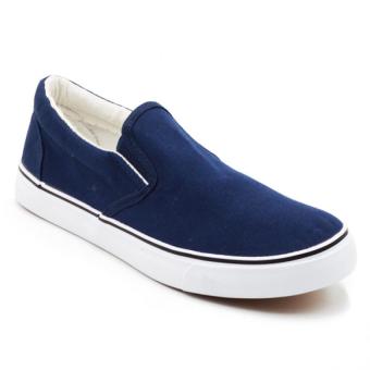 faster sepatu sneakers kanvas wanita 1603 06 navy putih faster sepatu sneakers kanvas wanita 1603 06 navy putih