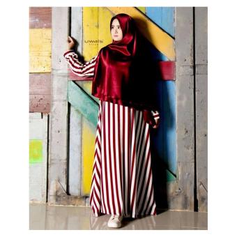 Fatma Dress by Uwais Hijab [red] XXL  