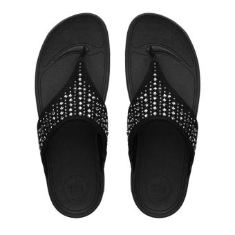 FitFlop Womens Novy Slippers (All Black)  