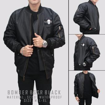 Flight Bomber BGSR Skull (Hitam)  