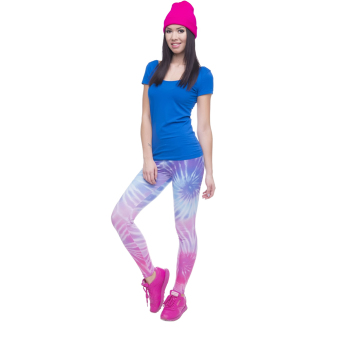 Flower 3D Print Leggings Multicolor Casual Slim Ninth Pants Leggings Fashion Women's Legging Stretch Yoga Sport Trousers  