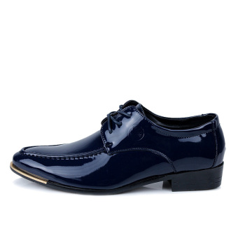 Formal Men Leather Shoes (BLUE)  