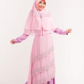 Gareu Saffana Gamis Syari Brukat [Multicolor]  