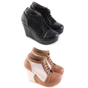 Garsel High Heels dan Wedges Wanita Bahan Synth Sol PVC - L 307  