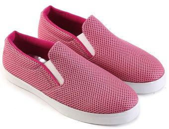Garsel L536 A Sepatu Slip On Wanita - Synth - Bagus (Pink)  