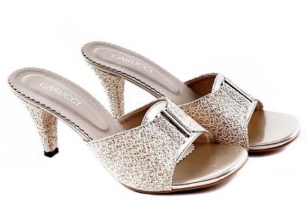 Garucci GKD 4205 Sandal Heels Wanita - Synthetic - Bagus (Krem)  