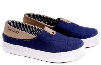 Garucci GUS 6149 Sepatu Casual Sneaker/ Kets Wanita - Synthetic - Gaya (Biru Kombinasi)  