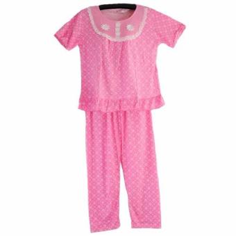 Gasp Babydoll Celana Panjang #6842 - Pink  