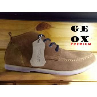 Geox - sepatu Kulit Sneakers Pria  