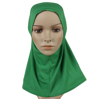 GETEK Islamic Muslim Full Cover Inner Underscarf Hijab Cap Hat (Green)  