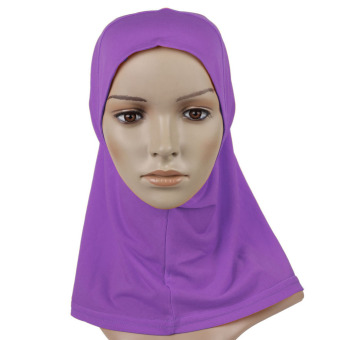 GETEK Islamic Muslim Full Cover Inner Underscarf Hijab Cap Hat (Light Purple)  