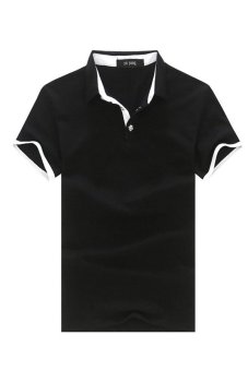 Ghope Short Sleeve Polo Shirt (Black)  