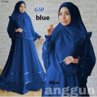 GSD-Maxi Hijab Anggun Blue  