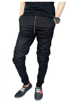 Gudang Fashion - Men's Trousers - Hitam  
