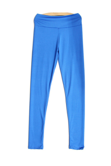 Hang-Qiao Women's Leggings Pants (Blue)  