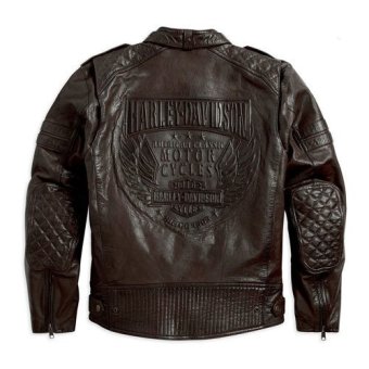 Harley Davidson Jaket Kulit 97015-15VM Hitam  