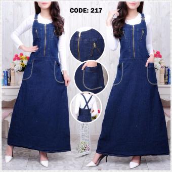 Hasanah Jeans Overal 217 - Dark Blue - Overal Maxi  
