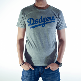 High5 Kaos Dodgers Pria - Abu Abu Grey  