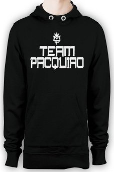 Hollic Cloth- Hoodie Team Pacquaio - Hitam  