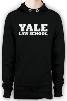 Hollic Cloth- Hoodie Yale Law School- Hitam  
