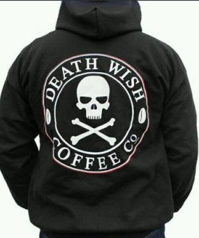 Hoodie Death Wish Coffee Black (R-Y)  