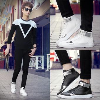 Hot Sale Fashion Casual Sports Street Men's Sports Shoes-White(W017) - intl  