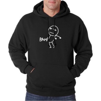 Indoclothing Hoodie Bam - Hitam  