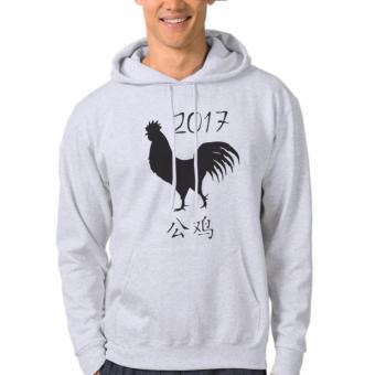 Indoclothing Hoodie Rooster Happy New Year 2017 01 - Abu Misty  