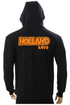 IndoClothing Zipper Hoodie Belanda - Z02 - Hitam  