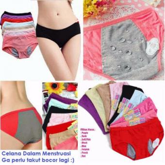ION Celana Dalam Menstruasi CD Mens Haid Anti Bocor Tembus All Size  