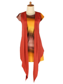 Iyesh HENNA101 - A101 Dress Pelangi - Orange  