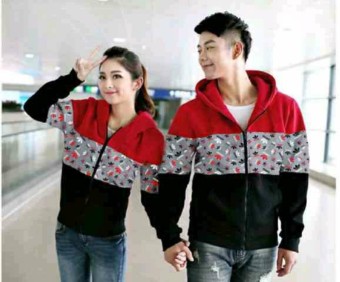 Jakarta Couple Jaket Pasangan New Motif  