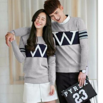 Jakarta Couple - Sweater Pasangan Wonder Misty  