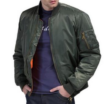 Jaket Bomper - Jaket Pilot - Jaket Army - Jaket Scoot Hijau (All Sixe S to L)  