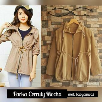 Jaket Wanita Parka Cerruti Mocca  