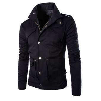 Jas Blazer - British Jacket Winter Coat Casual - Black  
