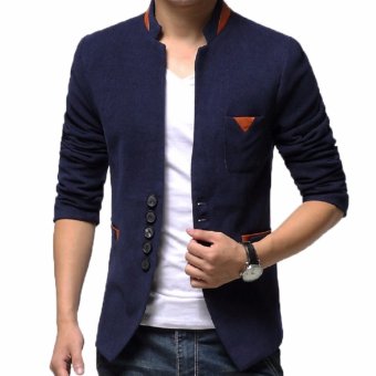 Jas Pria - Casual Formal Style - Navy Blue(Int:S)  