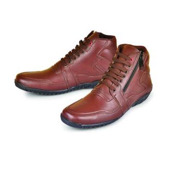 Java Seven Amd 007 Sepatu Boots Casual Pria-Synthetic-Keren Terbaru 2017(Coklat)|EU:39  