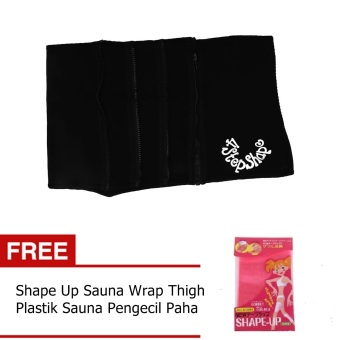 JBS 4 Step - Korset + Shape Up Sauna Wrap Thigh - Plastik Sauna Pengecil Paha  