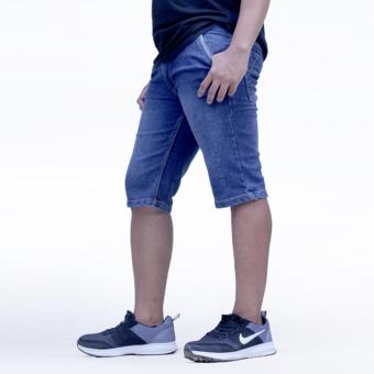 Jeans Pendek Skinny (Biru Dongker)  