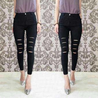 Jegging One Ripped - Hitam  
