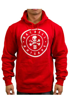 JersiClothing Hoodie Barbell Brigade - Merah  