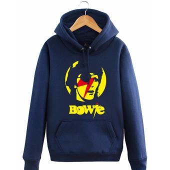JersiClothing Hoodie David Bowie - Navy Blue  