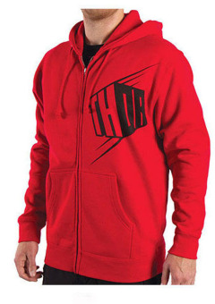 JersiClothing Jaket Hoodie Thor - Merah  