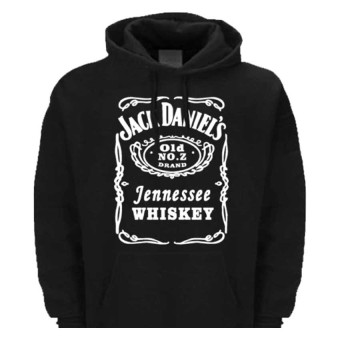 JersiClothing Unisex Hoodie Jack Daniels - Hitam  