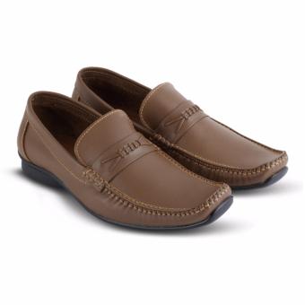 JK collection Sepatu kulit pria formal 3125 – Camel  