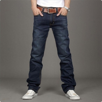 Jo.In Men Slim Fit Jeans Trousers Straight Leg Size 30~40 Button  