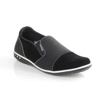 Jual Murah Sepatu Slip-on Casual Pria BLACKKELLY - LSM 899 | WARNA : HITAM | BAHAN : PU-PVC  