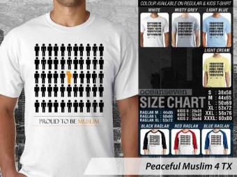 Kaos Peaceful Muslim 4 Islam  